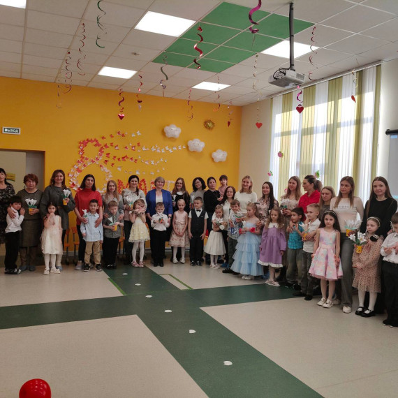 6 марта в нашем детском саду прошло замечательное праздничное мероприятие, посвященное Международному женскому дню!.